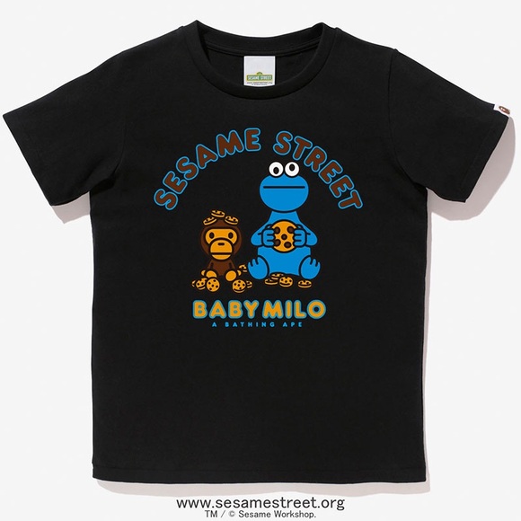 BAPE COOKIE MONSTER KEYCHAIN BABY MILO NWT RARE - Picture 3 of 4